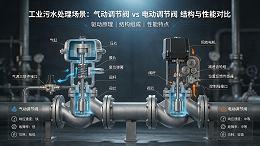 工业污水处理中气动阀与电动阀的选型解析