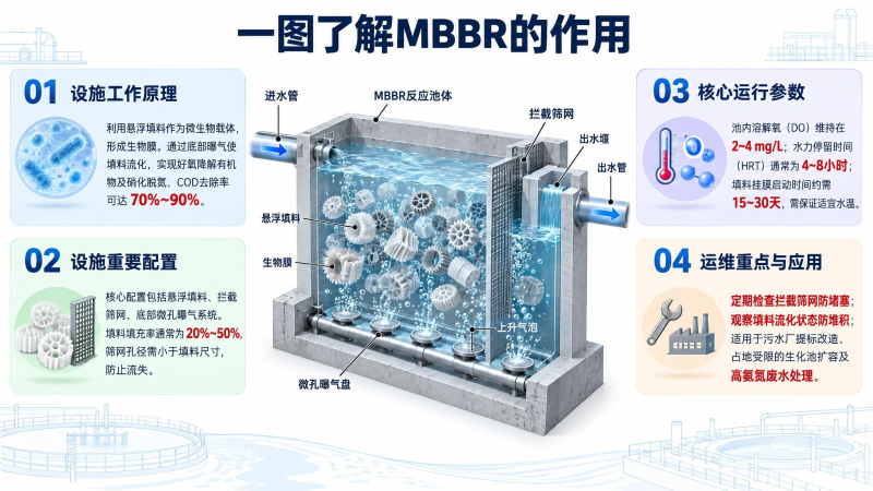 MBBR一图了解工业科普海报