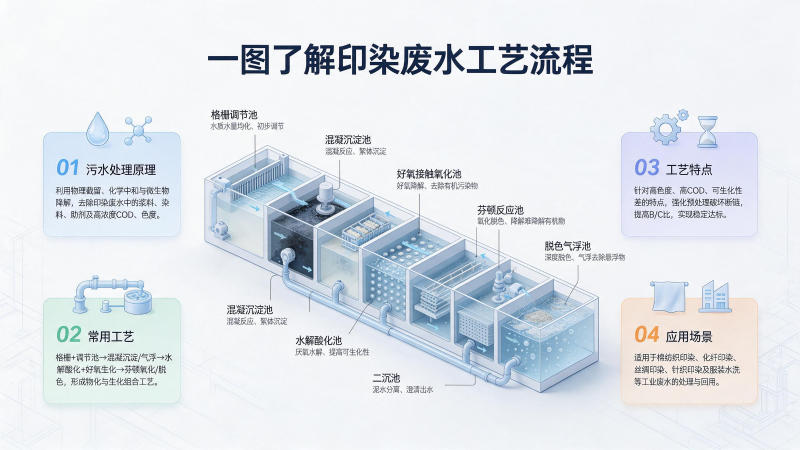 印染废水工艺