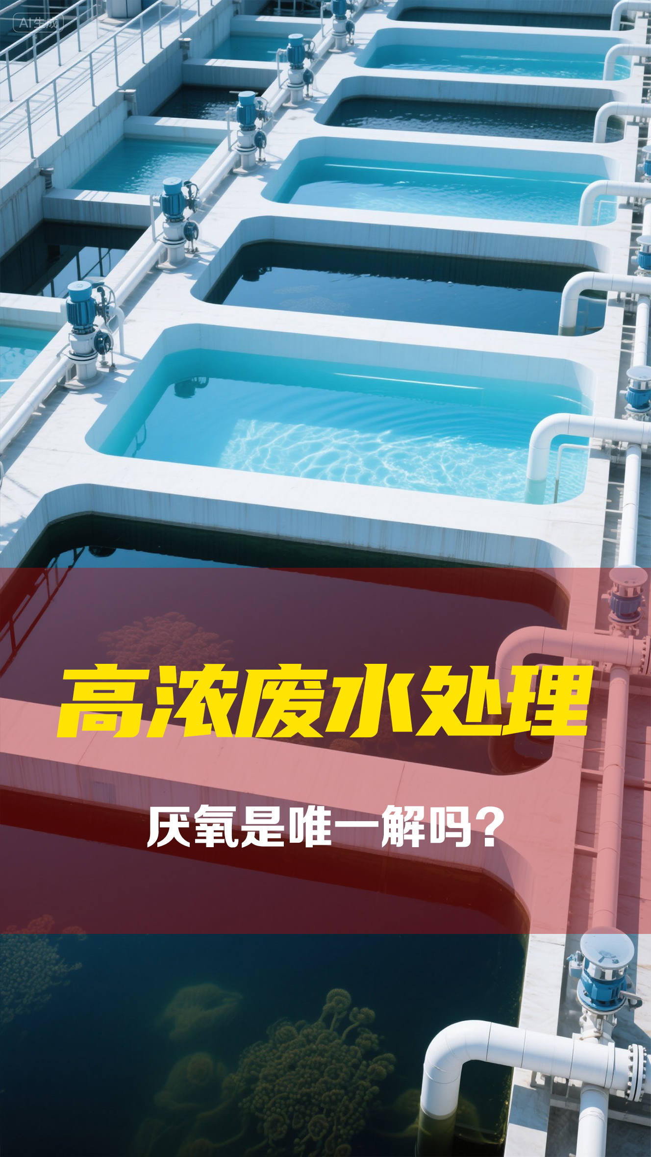 厌氧是处理<i style='color:red'>高浓废水</i>唯一的方式吗？